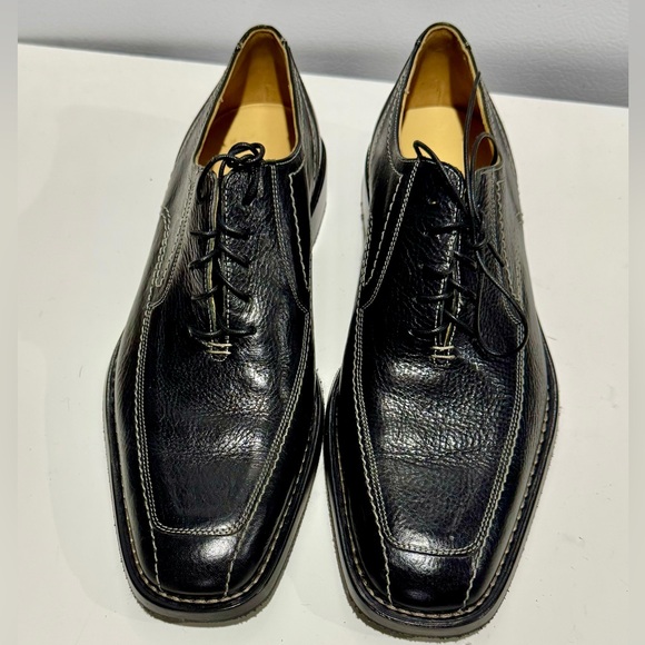 Cole Haan Black Leather Oxford Shoes main image 8